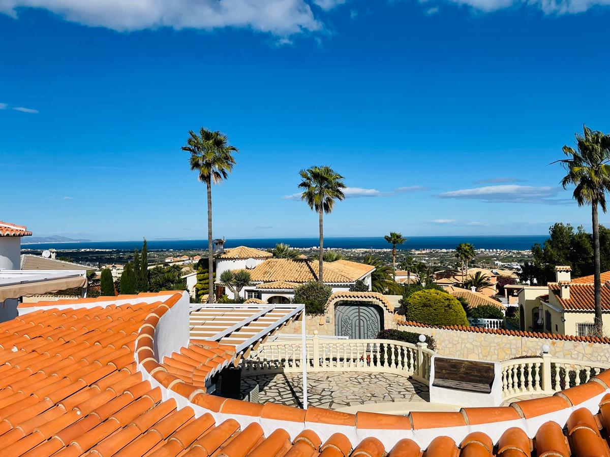 Denia.Marquesa VI. Belle villa avec vue sur la mer à vendre