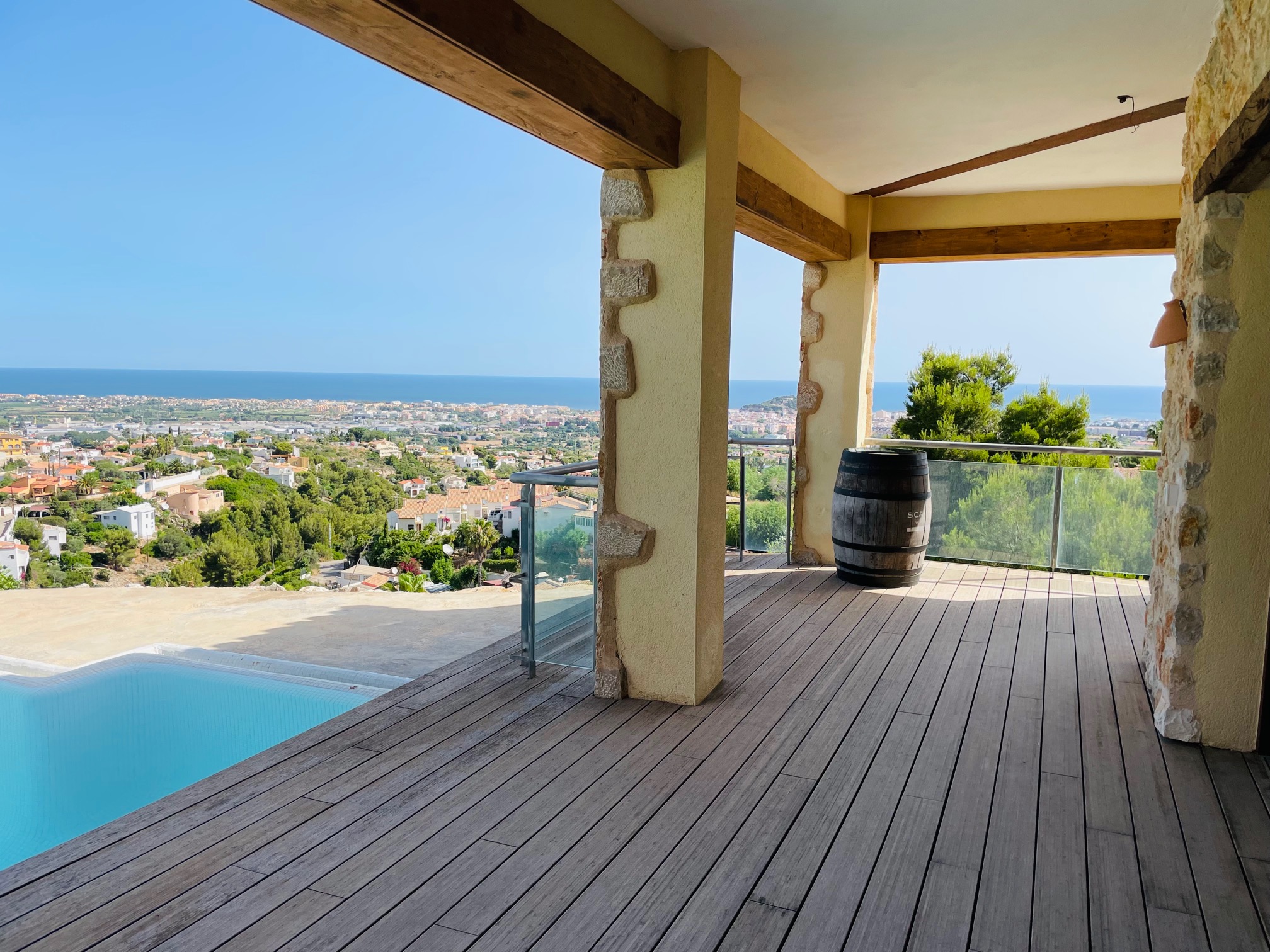 Denia. Villa de luxe avec vue magnifique sur la mer, à vendre